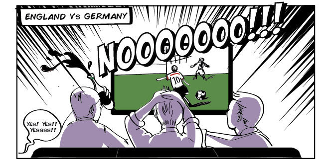 World Cup Comic Strip